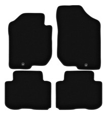 Tapis de sol en velours noir