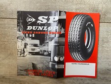 Antique Dunlop SP Truck Tire Car Advertising Brochure