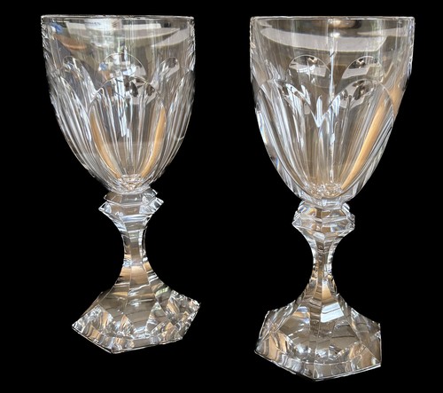 Deux superbes verres vin - superbes,