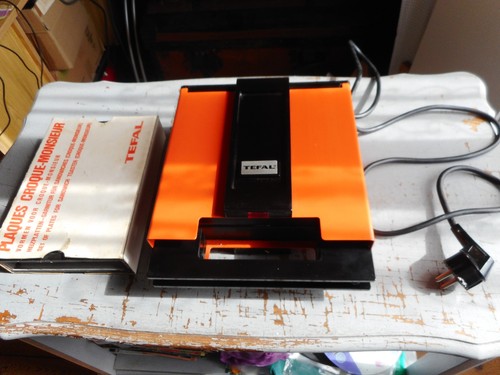 Gaufrier gaufre tefal vintage - gaufrier,