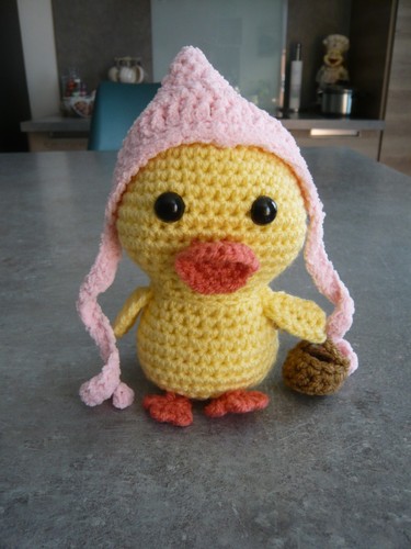 Amigurumi caneton fait main - amigurumi,