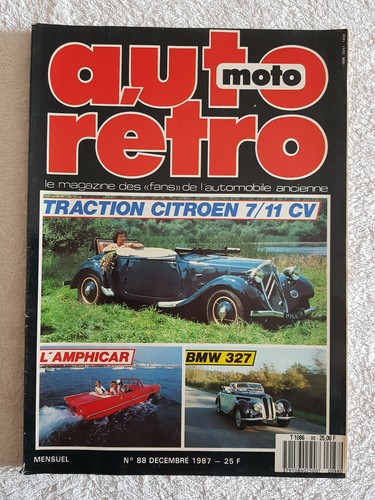 Auto retro 12 - n°88, 12/1987