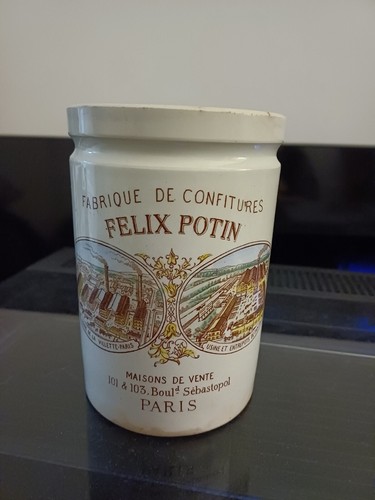 Pot confiture ancien felix - confiture,
