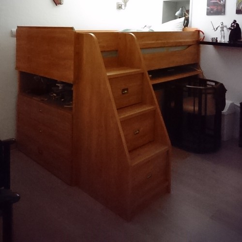 Lit bureau marque gautier - lit,