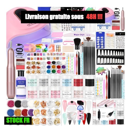 Kit ongles acrylique complet - kit,
