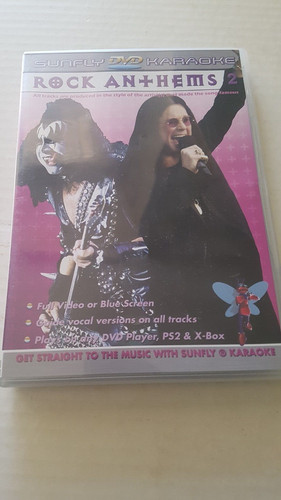 Dvd karaoke rock anthems 2 - dvd-karaoke, -rock