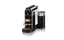 Nespresso CitiZ Platinum and Milk Espresso Machine With Frother - Silver (/RT...