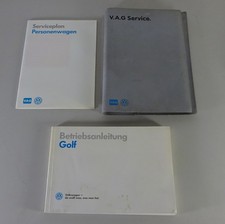Board folder + operating instructions VW Golf 2/II incl. GTI + GTD/16V/G 60 1990