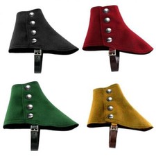 Guêtres pour hommes Guêtres de gangster avec boutons Guêtres de chaussures de