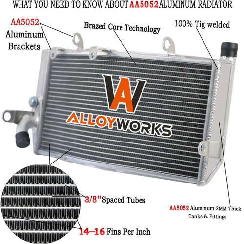 Aluminium radiateur pour honda - pour,