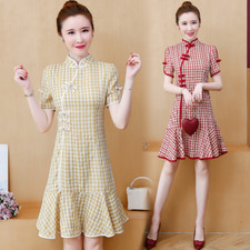 Femme Qipao Robe Chinois