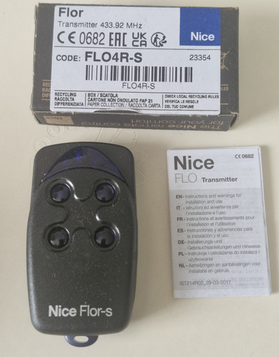 Nice flo4r télécommande - nice,