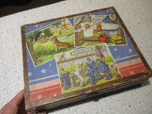 Ancien jeu cubes bois - jeu, de