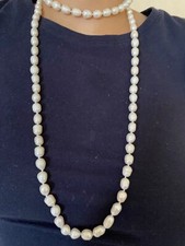 collier sautoir en perles de