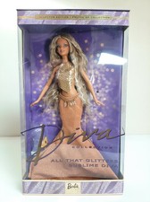 Poupée BARBIE - " DIVA " - Année 2002 - Mattel