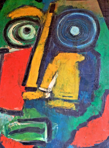 Tableau art brut - tableau,