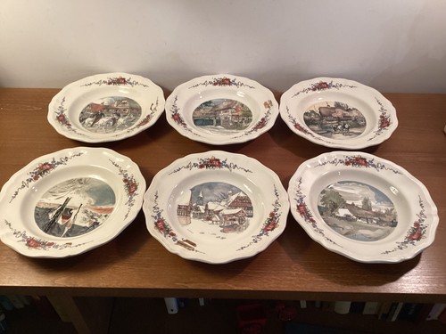 Anciennes assiettes faience - anciennes,