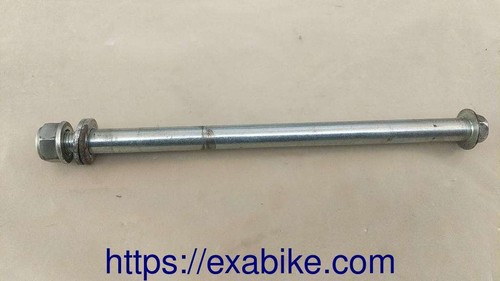 Axe roue arriere - roue, pour