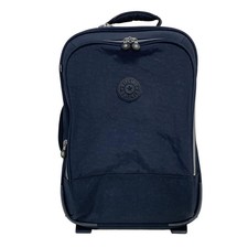 Auth Kipling - Navy Nylon Suitcase