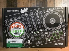 Roland DJ-202 2-Channel Serato DJ USB MIDI Sequencer Controller New Open Box 