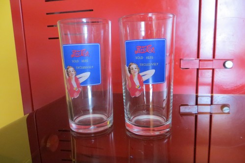 Lot verres pepsi - 2, cola