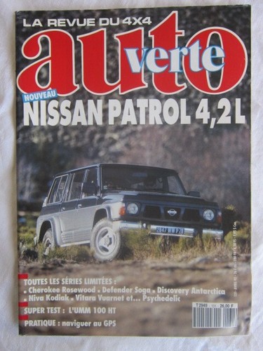 Auto verte 4x4 131 patrol - 4x4,