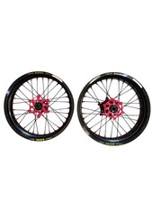 PAIRE DE ROUES SUPERMOTARD