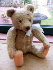 Ancien ours Steiff avec bouton