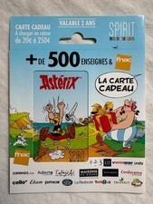 Carte cadeau FNAC ASTERIX