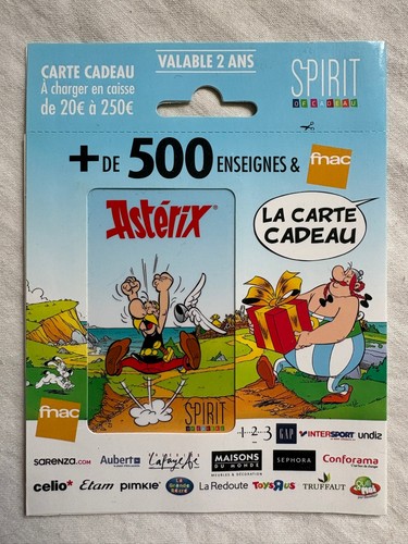 Carte cadeau fnac asterix - fnac,