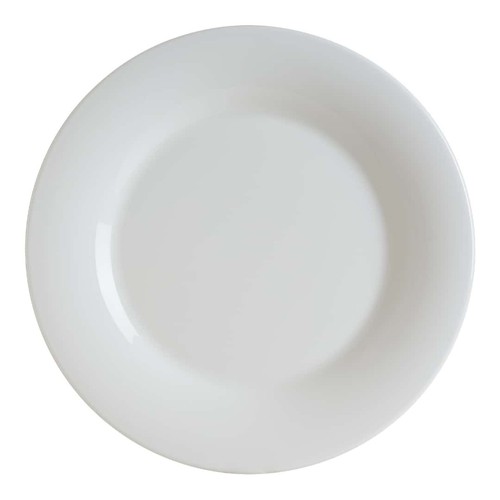 Plat pizza albus - plat, blanc