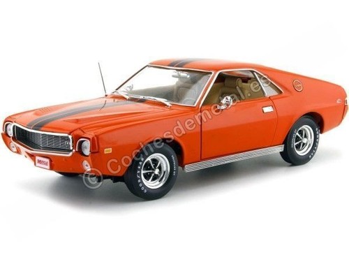 1969 amc amx hardtop orange - 1969,