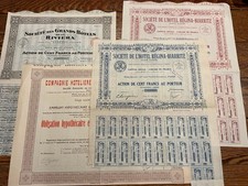 Très joli lot de 4 anciennes