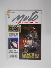 MOTO LÉGENDE n°35 LAMBRETTA LD & LI-YAMAHA 700 TZ-NORTON INTER-FN 350 M70