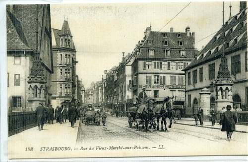 Cpa alsace strasbourg - 67, rue