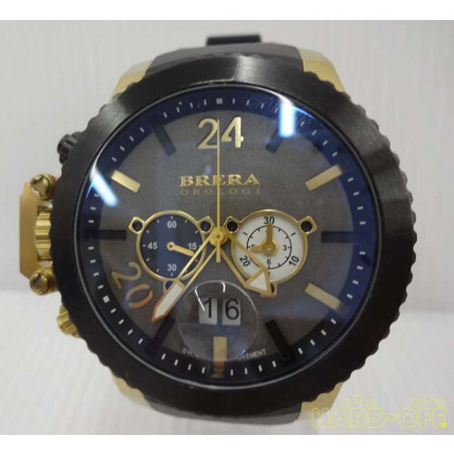 Brera quartz analog wristwatch - analog,
