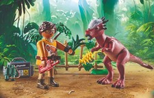 Playmobil Dinos Set 71822 Stygimoloch Observation Researcher Neuf Sans Boîte
