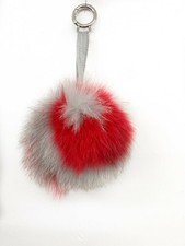 Pompon en fourrure véritable