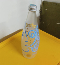 Antique PERRIER Glass Bottle