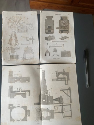 Planches gravées sciences - 32,