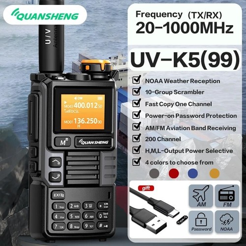 Talkie walkie quansheng k6 - walkie,