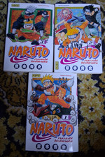 Manga Naruto 3 volumes 1,2,3