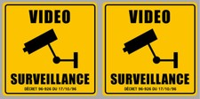 2 X VIDEO SURVEILLANCE