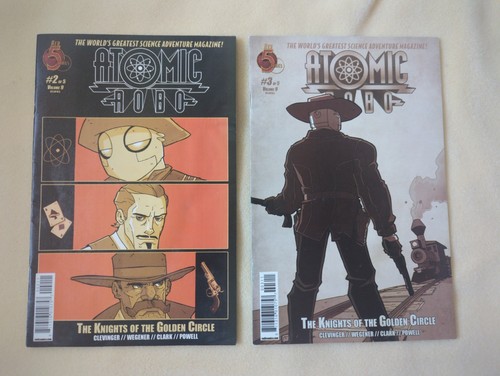 Red comics atomic robo - red,