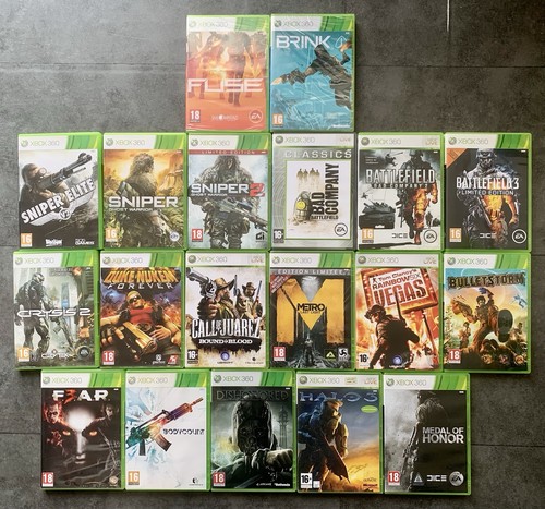 Microsoft xbox360 lot - microsoft, 19