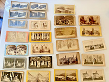 Lot 25 stereos 1860-1900
