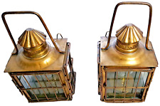 Paire de lanterne applique