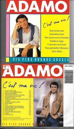Titres salvatore adamo - cd,