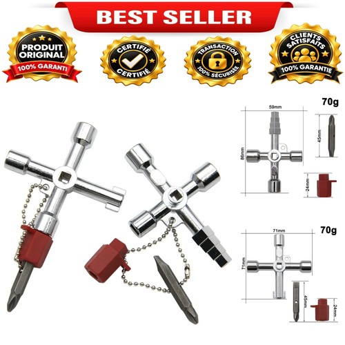 Clé mr drill tournevis - 4, en