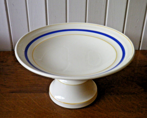 Plat compotier piedouche boch - plat,